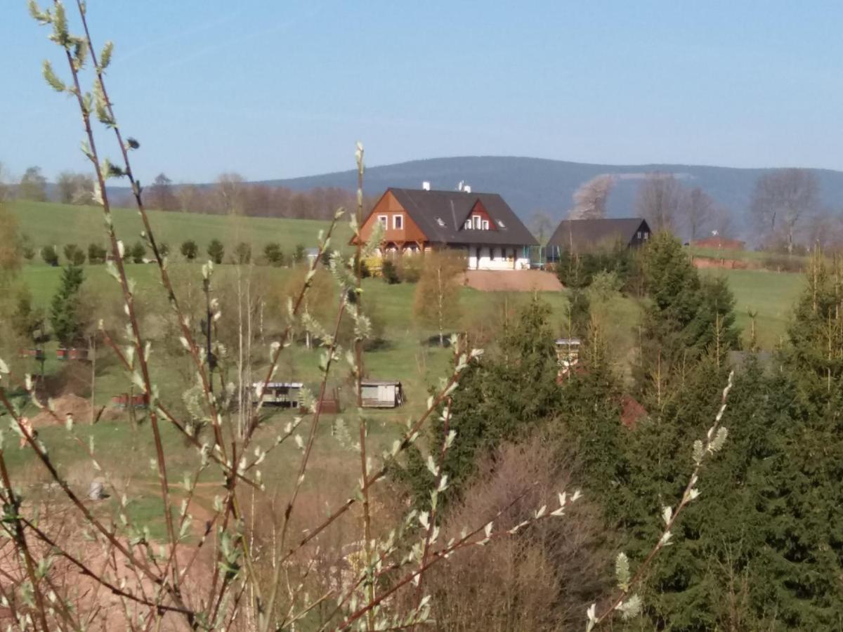 Apartman V Chaloupce Na Vrsku Bernsdorf Eksteriør billede